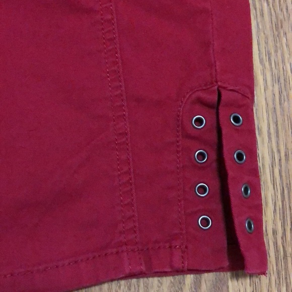 Style&co red capris size 10 - Picture 5 of 9